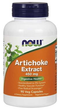Picture of NOW Artichoke Extract, 450 mg, 90 vcaps