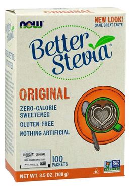 Picture of NOW Better Stevia Original, 100 packets