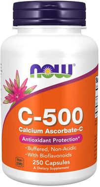 Picture of NOW C-500 Calcium Ascorbate-C, 250 vcaps