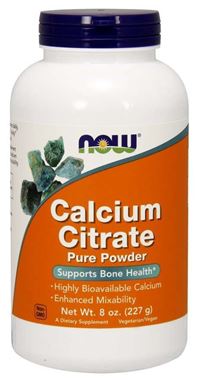 Picture of NOW Calcium Citrate Pure Powder, 8 oz