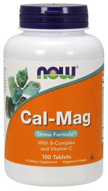 Picture of NOW Cal-Mag Stress Formula, 100 tabs