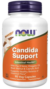 Picture of NOW Candida Support, 90 vcaps