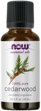 Picture of NOW 100% Pure Cedarwood Oil, 1 fl oz