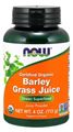 Picture of NOW Certified Organic Barley Grass Juice Powder, 4 oz
