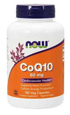 Picture of NOW CoQ10, 60 mg, 180 vcaps
