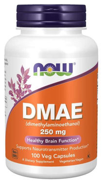 Picture of NOW DMAE, 250 mg, 100 vcaps
