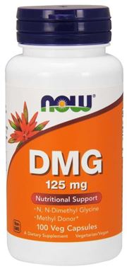 Picture of NOW DMG, 125 mg, 100 vcaps