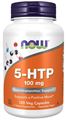 Picture of NOW 5-HTP, 100 mg, 120 vcaps