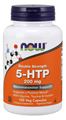 Picture of NOW Double Strength 5-HTP,  200 mg, 120 vcaps
