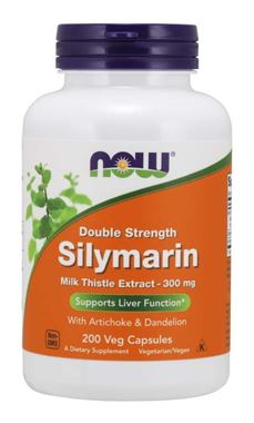 Picture of Now Double Strength Silymarin, 200 vcaps