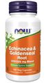 Picture of NOW Echinacea & Goldenseal Root, 100 vcaps