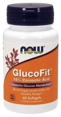 Picture of NOW GlucoFit, 60 softgels