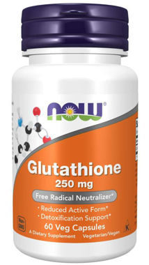 Picture of NOW Glutathione,  250 mg, 60 vcaps