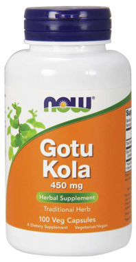 Picture of NOW Gotu Kola, 450 mg, 100 vcaps