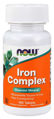 Picture of NOW Iron Complex, 100 tabs