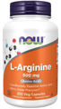 Picture of NOW L-Arginine, 500 mg, 250 vcaps