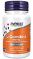 Picture of NOW L-Carnitine, 500 mg, 30 vcaps