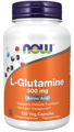 Picture of NOW L-Glutamine, 500 mg, 120 vcaps