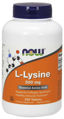 Picture of NOW L-Lysine, 500 mg, 250 tabs