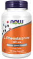 Picture of NOW L-Phenylalanine, 500 mg, 120 vcaps