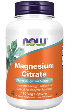 Picture of NOW Magnesium Citrate, 120 vcaps