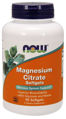 Picture of NOW Magnesium Citrate Softgels, 90 softgels