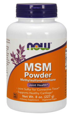 Picture of NOW MSM Powder, 8 oz