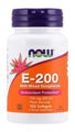 Picture of NOW E -200 With Mixed Tocopherols, 100 softgels