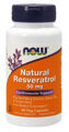 Picture of NOW Natural Resveratrol, 50 mg, 60 vcaps