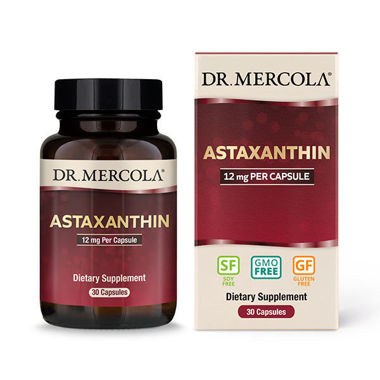 Picture of Dr. Mercola Astaxanthin, 12 mg, 30 caps