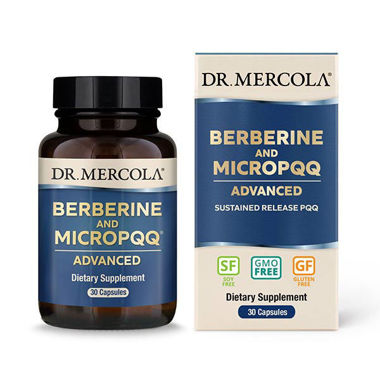 Picture of Dr. Mercola Berberine and MicroPQQ Advanced, 30 caps