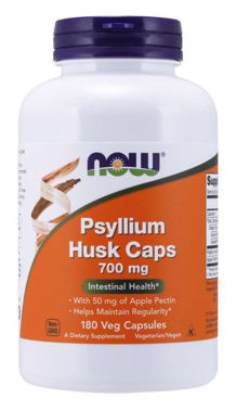 Picture of NOW Psyllium Husk Caps, 700 mg, 180 vcaps