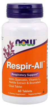 Picture of NOW Respir-All, 60 tabs