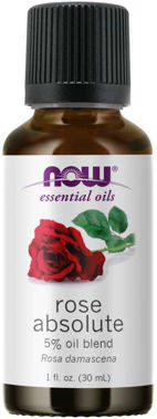 Picture of NOW Rose Absolute Oil Blend, 1 fl oz