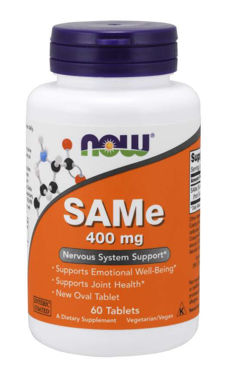 Picture of NOW SAMe, 400 mg, 60 tablets