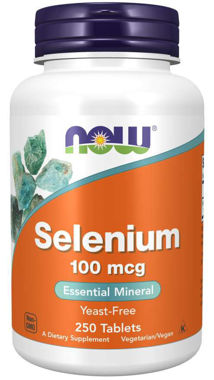 Picture of NOW Selenium, 100 mcg,  250 tabs