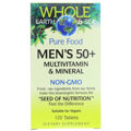 Picture of Natural Factors Whole Earth & Sea Pure Food Men's 50+ Multi, 120 tablets