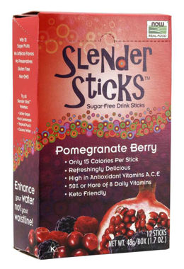 Picture of NOW Slender Sticks, Pomegranate Berry, 12 Sticks