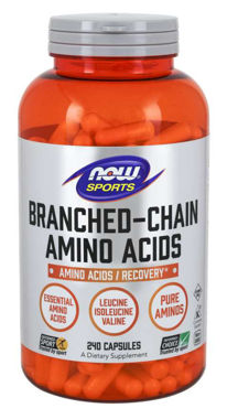 Picture of NOW Sports Branched-Chain Amino Acids, 240 caps