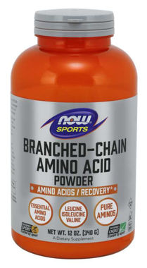 Picture of NOW Sports Branched-Chain Amino Acid Powder, 12 oz