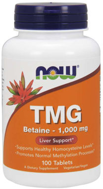 Picture of NOW TMG, 1000 mg, 100 tabs