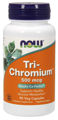 Picture of NOW Tri-Chromium, 500 mcg,  90 vcaps