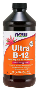 Picture of NOW Ultra B-12, 16 fl oz