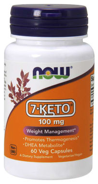 Picture of NOW 7-Keto, 100 mg, 60 vcaps