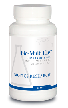 Picture of Biotics Research Bio-Multi Plus Fe & Cu Free, 90 tabs