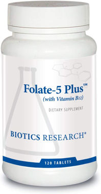 Picture of Biotics Research Folate-5 Plus, 120 tabs
