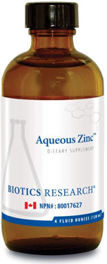 Picture of Biotics Research Aqueous Zinc, 4 fl oz