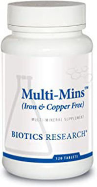 Picture of Biotics Research Multi-Mins Iron & Copper Free, 120 tabs