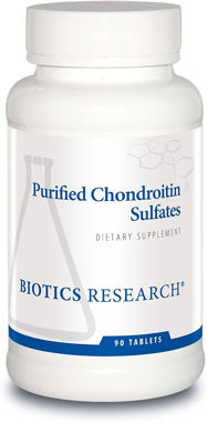 Picture of Biotics Research Purified Chondroitin Sulfates, 90 tabs