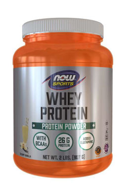 Picture of NOW Sports Whey Protein, Creamy Vanilla, 2 lbs